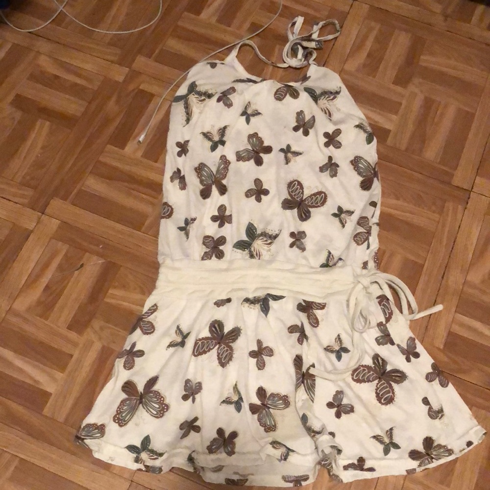 Cotton butterfly dress size small..